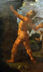 Fettered demon of Saint Bernard of Clairvaux